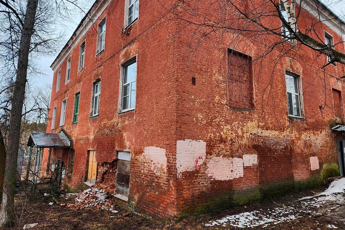 В Красноармейске в городском округе Пушкинский началась реставрация памятника архитектуры XIX века