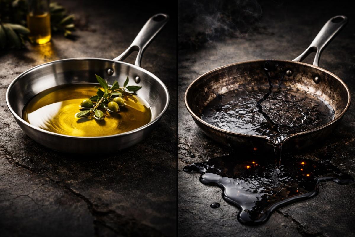 Сковорода и масло — убийцы на вашей кухне. Онколог рассказал, когда они становятся опасными