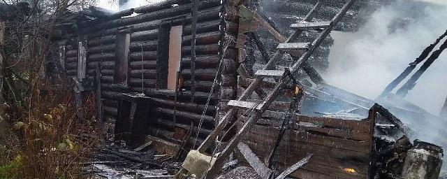 В Костромской области в пожаре погибла полуторогодовалая девочка