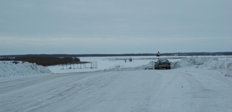 В Омской области открыта шестая ледовая переправа