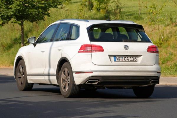 В Китае засняли Volkswagen Touareg нового поколения
