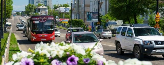На улицах Хабаровска увеличится число общественного транспорта