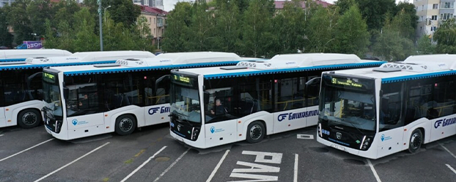 В Уфу поступило еще 26 новых автобусов «НЕФАЗ» большого класса