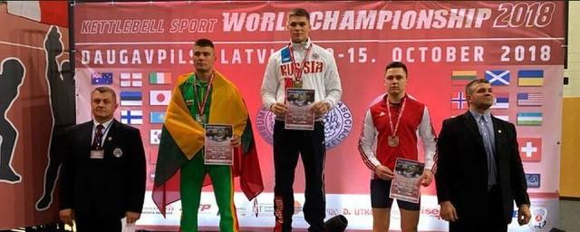 Томские спортсмены выиграли золото первенства мира по гиревому спорту