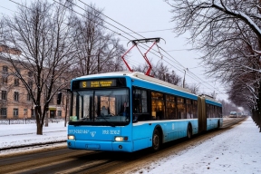 Новогодний сюрприз для пассажиров: троллейбусы завершат работу раньше