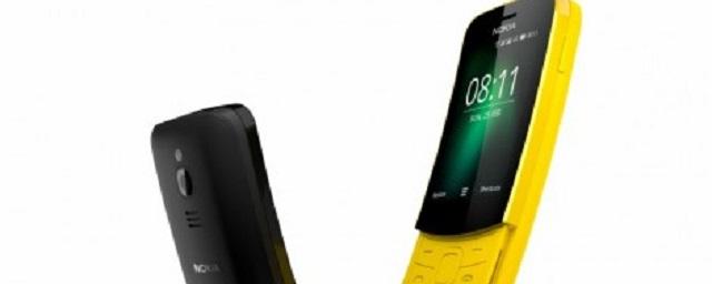 Nokia выпустила в продажу новый телефон 8110 4G