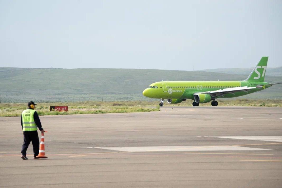 Аэропорт Кызыла впервые за более чем 30 лет принял крупнейшее воздушное судно
