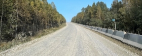 В Красноярском крае досрочно закончен ремонт дороги Епишино – Северо-Енисейский
