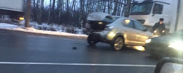 В Рязани на Южной окружной произошла дорожная авария