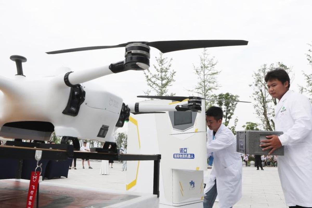 В Китае успешно протестировали «летающую скорую помощь» для экстренных случаев