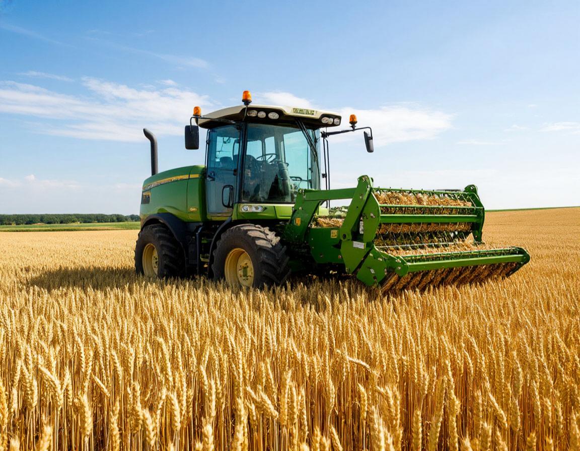 В КНР появилась полностью автономная пшеничная ферма