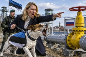 Моська разошлась! Эстония требует перекрыть газопровод в Калининград