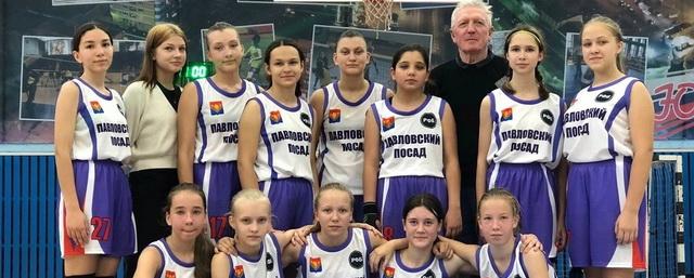 Баскетболистки из Павловского Посада одержали победу в первом туре Первенства Подмосковья