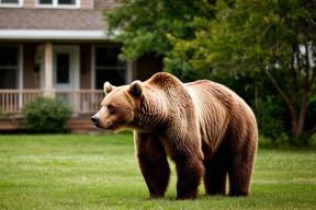 Жителя Калифорнии избавили от медведя-нелегала в подвале после 37 дней мучений