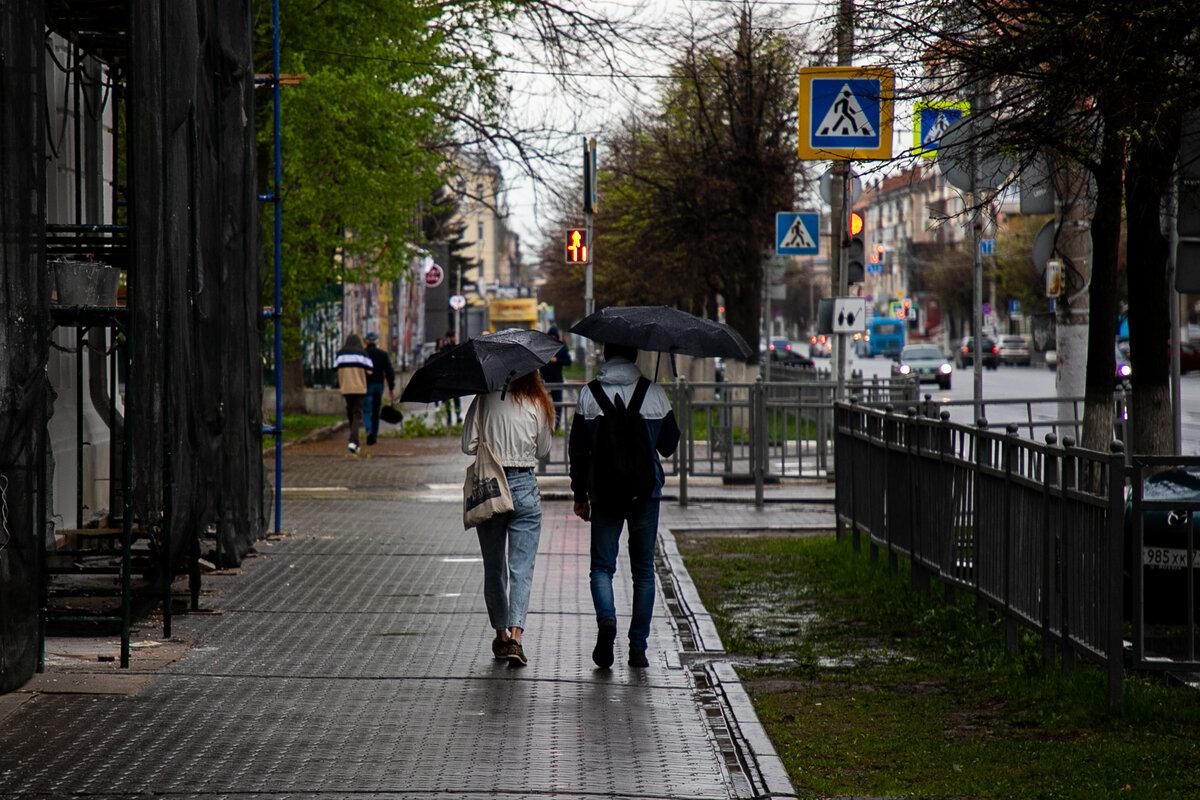 В Туле выпало больше осадков, чем прогнозировалось