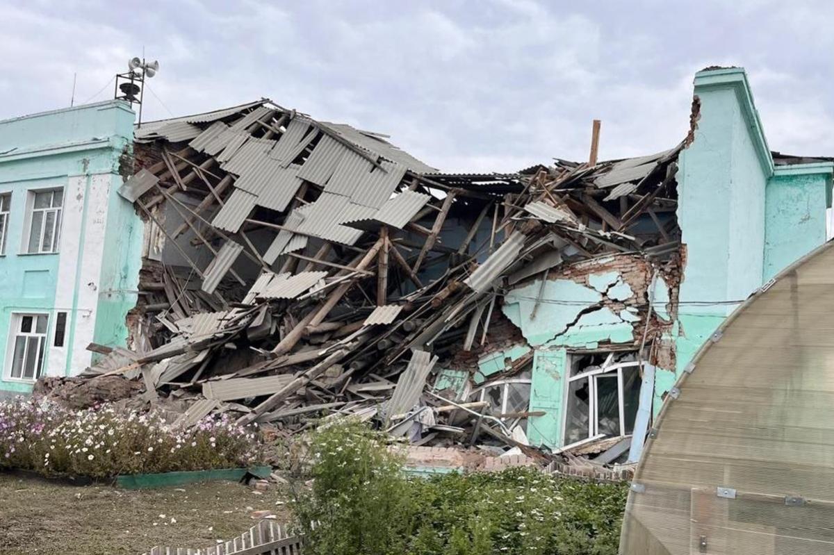 Школу под Новосибирском, разрушенную обрушением, решили не восстанавливать