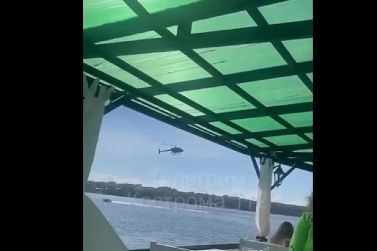 Подозрительный вертолет вызвал интерес у транспортной прокуратуры Костромы