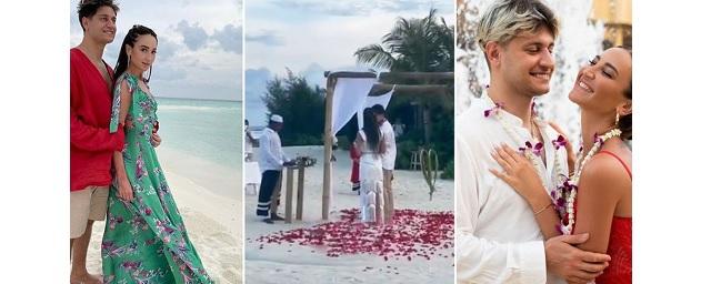 Дава и Бузова поженились на Мальдивах
