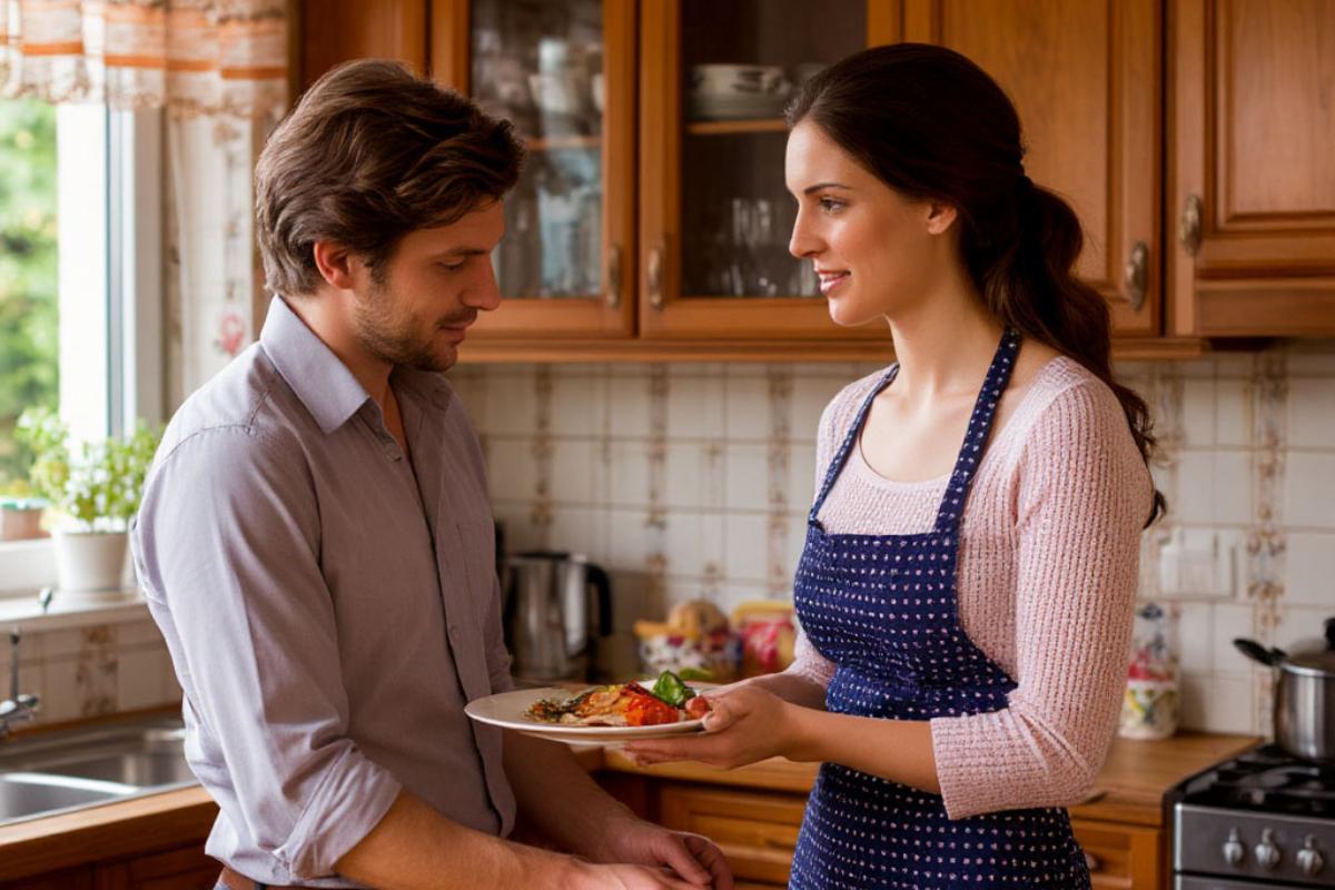 Платить жёнам за борщи и уборку: скандальная инициатива разделила россиян. Вы за или против?