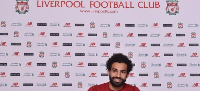 Мохамед Салах подписал пятилетний контракт с «Ливерпулем»