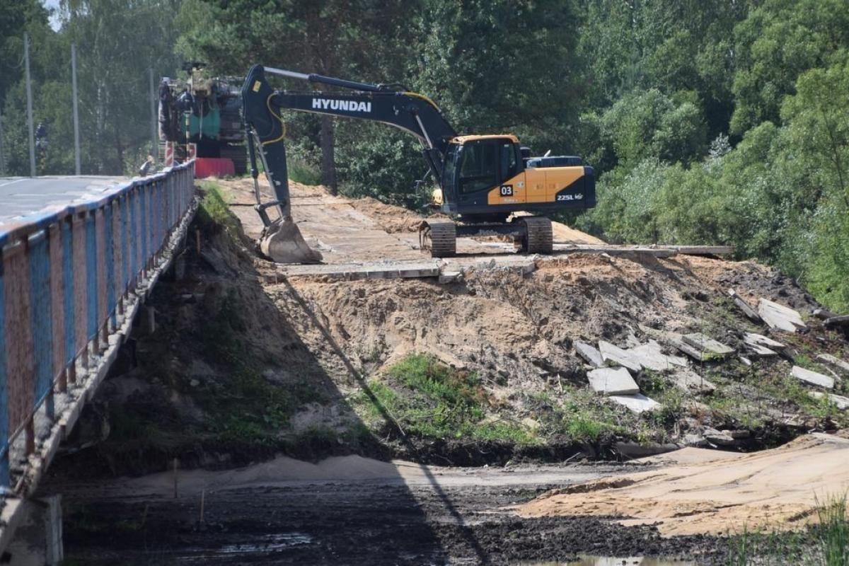 В Тульской области открыли мост, который связывает две федеральные трассы