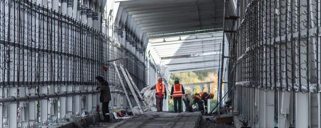 Три метромоста соединили БКЛ и электродепо «Аминьевское» в Москве