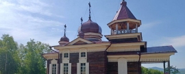 В музее «Тальцы» под Иркутском освятили Троицкую церковь