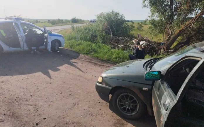 В Мордовии задержали пьяного угонщика после аварии