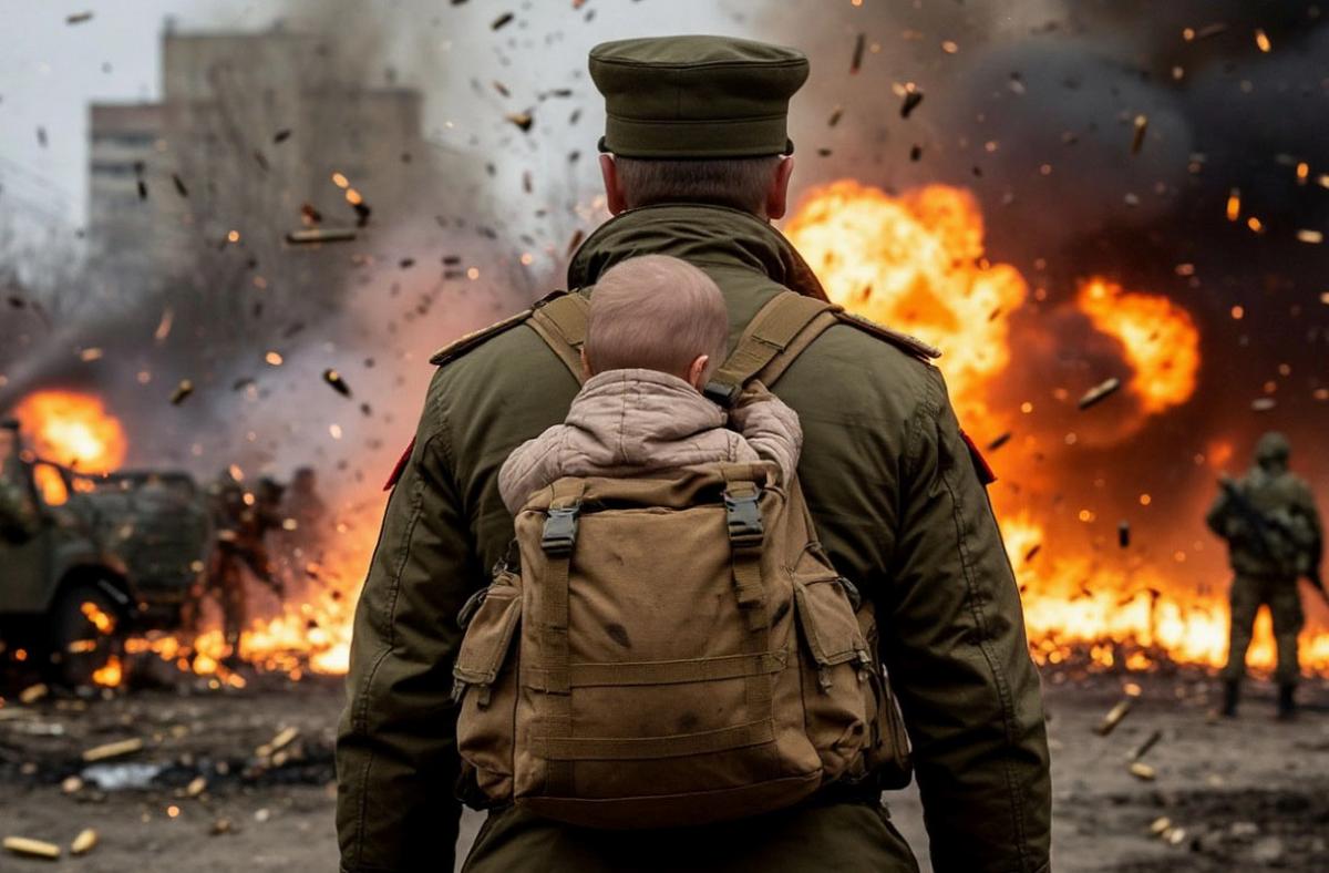 «Вырастет и вспомнит». Штурмовик из Казани спас ребенка под огнем в Донбассе. Вещмешок вместо колыбели