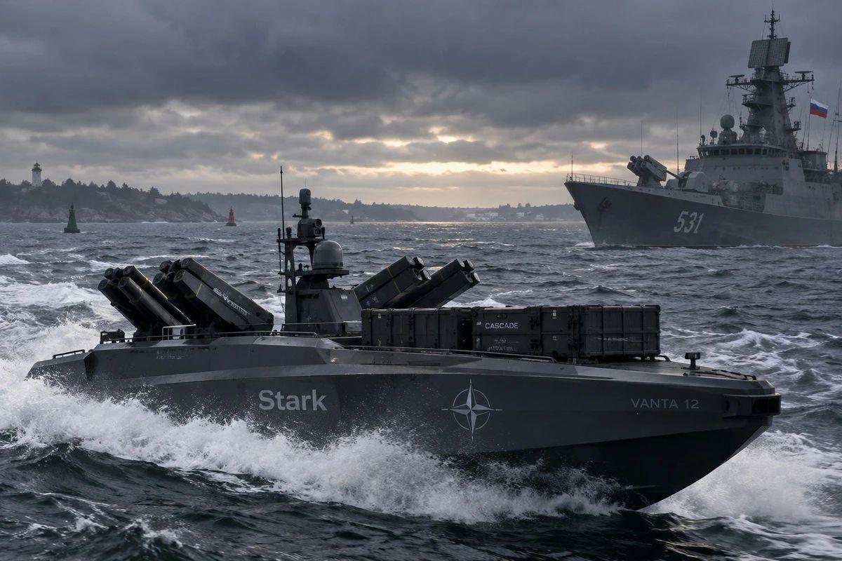 Морской дрон убийца НАТО выходит в Балтику с двумя тоннами вооружения: Чем ответит Россия?
