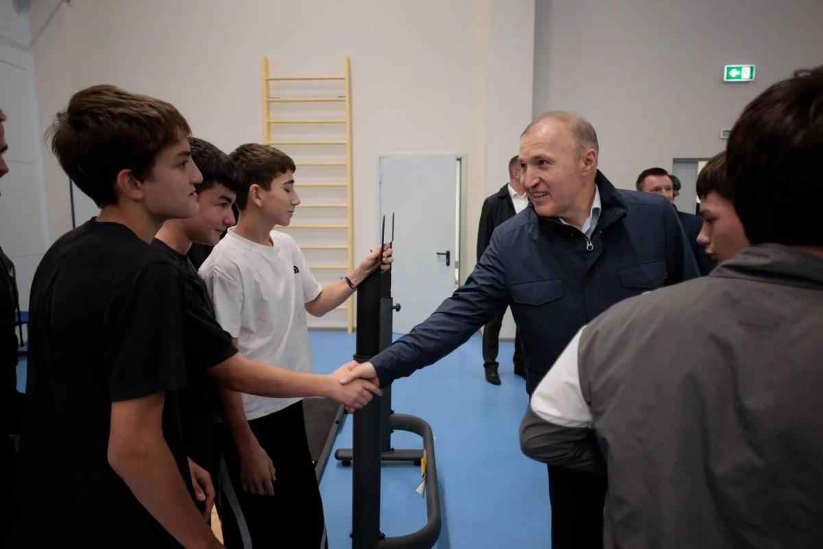 Мурат Кумпилов рассказал о строительстве новых спортивных объектов в Кошехабльском районе