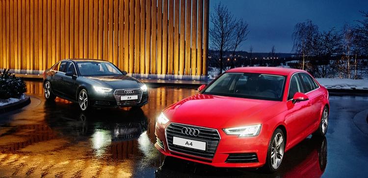 Audi объявила российские цены на дизельные версии A4 нового поколения