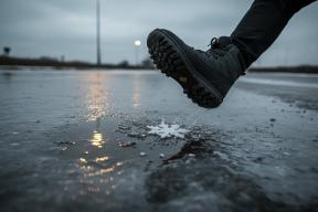 Спасатели предупреждают жителей Курганской области: выходить на жёлтый лёд категорически запрещено