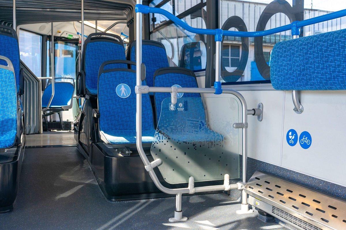 A new electric bus is being tested in Moscow between Salaryevo and Kitay-Gorod metro stations