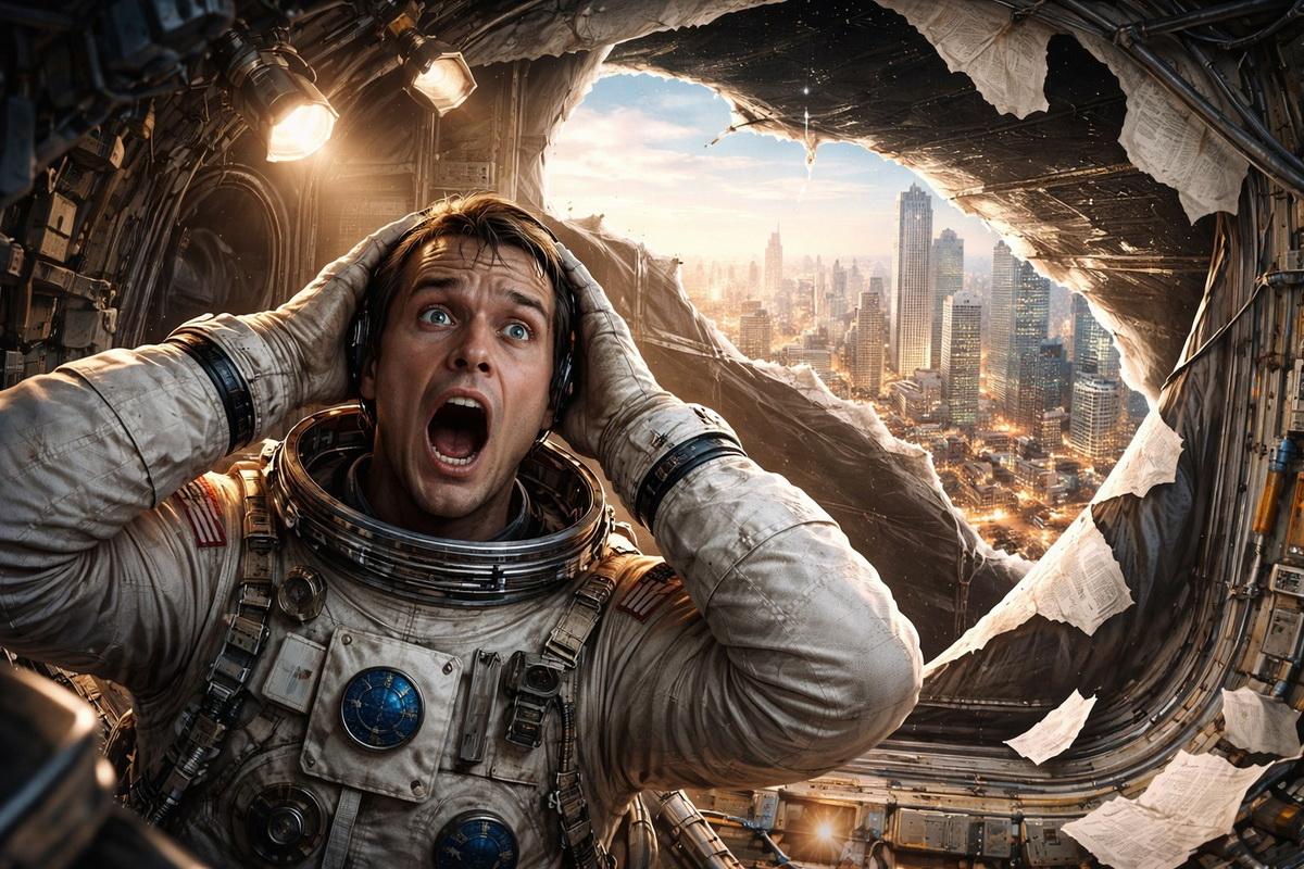 С орбиты астронавт НАСА понял: человечество живёт во лжи. Почему на Земле этого никто не замечает?