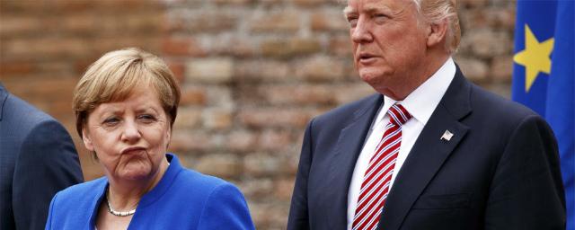 Ангелу Меркель расстроили события у здания американского Конгресса