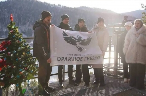 В Хакасии открыли новую смотровую площадку «Орлиное гнездо»