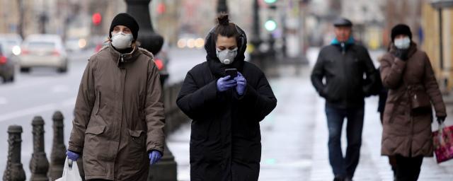 В Санкт-Петербурге ввели обязательное ношение масок на улицах