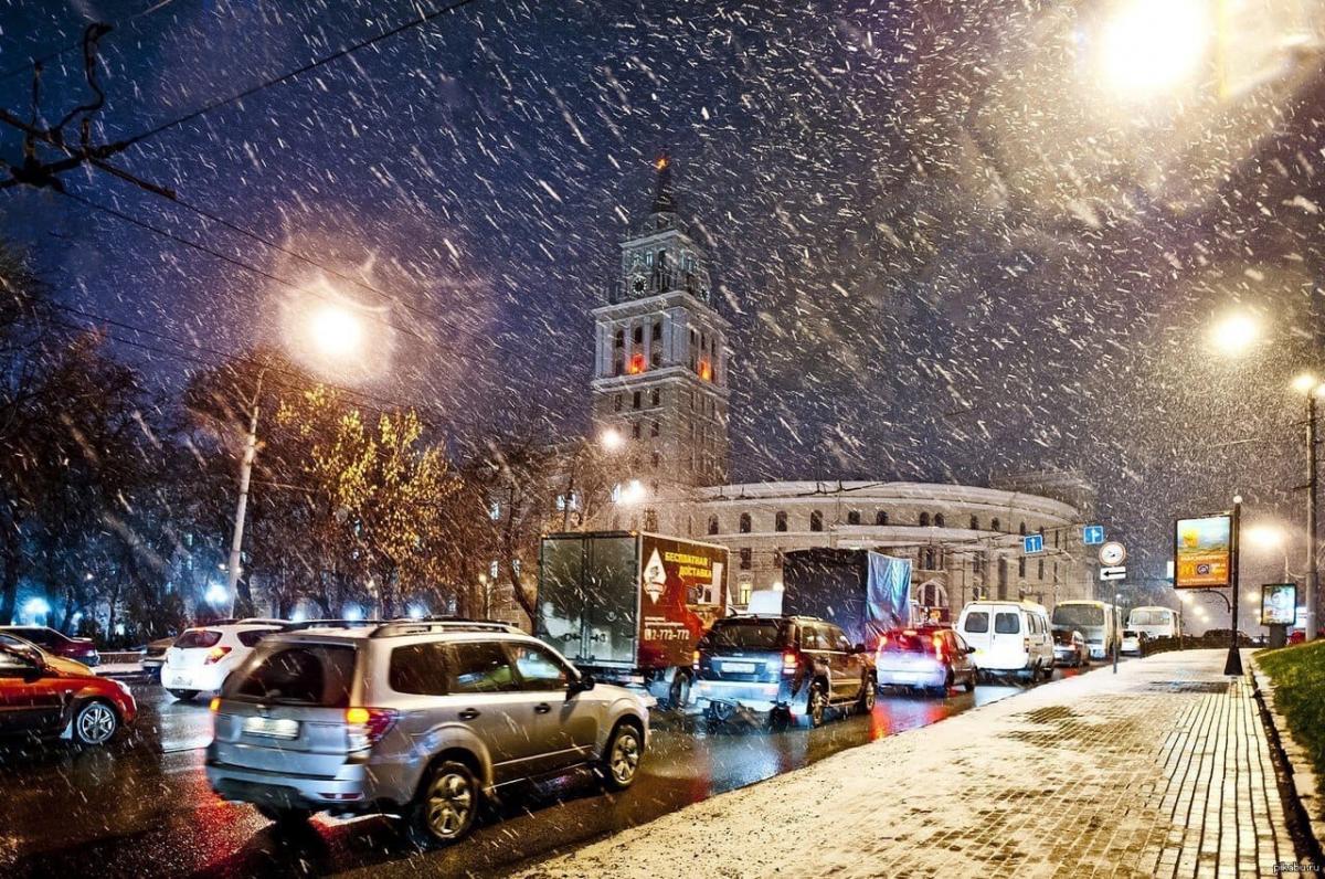 В Воронеже в начале новой рабочей недели пройдет небольшой снег