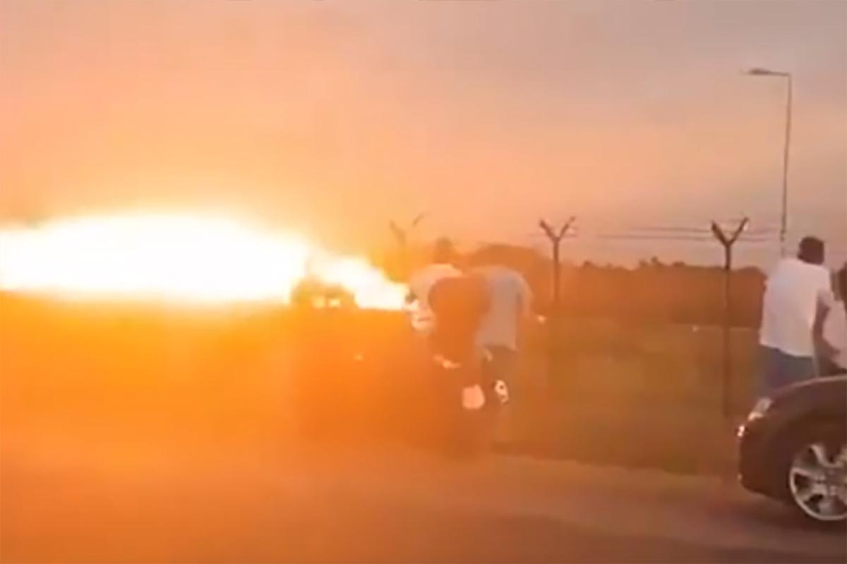 При крушении истребителя F-16 во время подготовки авиашоу в Польше погиб пилот