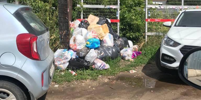 В городе Раменское из-за строительства МЦД-3 убрали контейнерную площадку