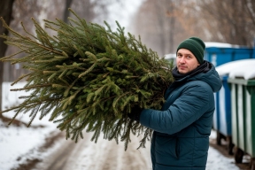 Стало известно, куда в Петербурге можно сдать новогоднюю елку после праздников