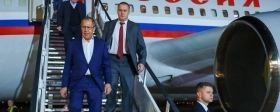 Lavrov has flown to Cape Town to attend a meeting of the BRICS foreign ministers
