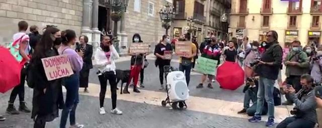 В Испании прошли митинги протеста против запрета проституции
