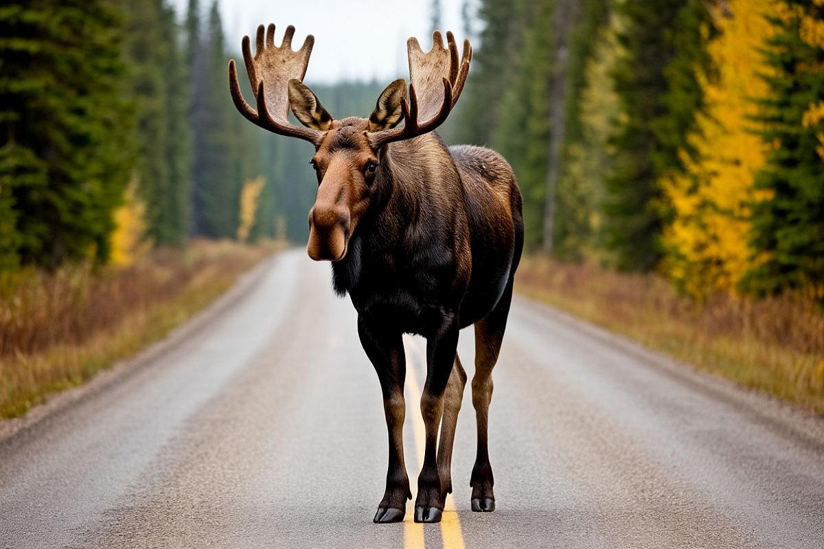 Водителей Тверской области предупредили о начале периода выхода животных на дороги
