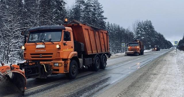 В Тверской области дорожные службы переведены на усиленный режим работы