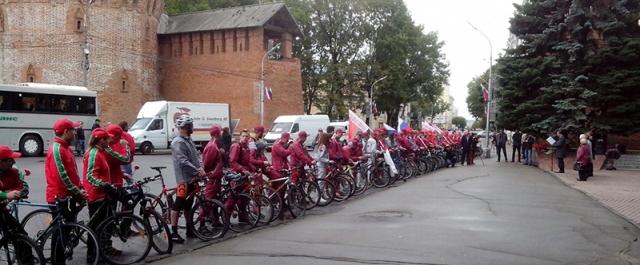 В Смоленске начался велопробег Союзного государства