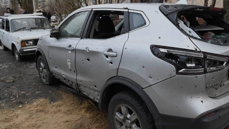 ВСУ атаковали автомобиль в Белгородской области с помощью дрона-камикадзе