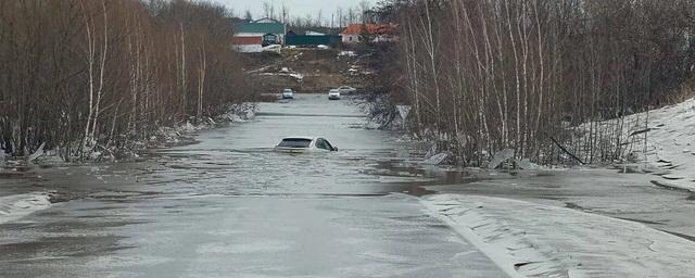 Под Липецком автомобиль утонул в реке Дон