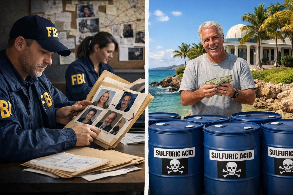 6 бочек серной кислоты: новые подробности дела Эпштейна ужасают. Что еще есть в рассекреченных файлах?